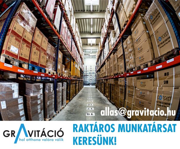 Árukezelési, raktározási feladatokra keresünk kollégákat Szombathelyre