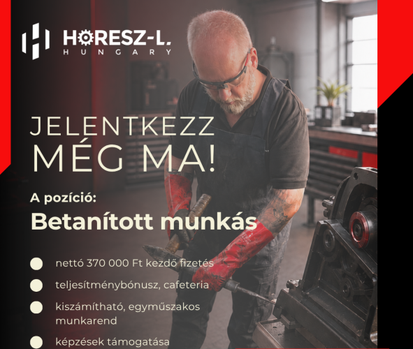 Betanított szerelő